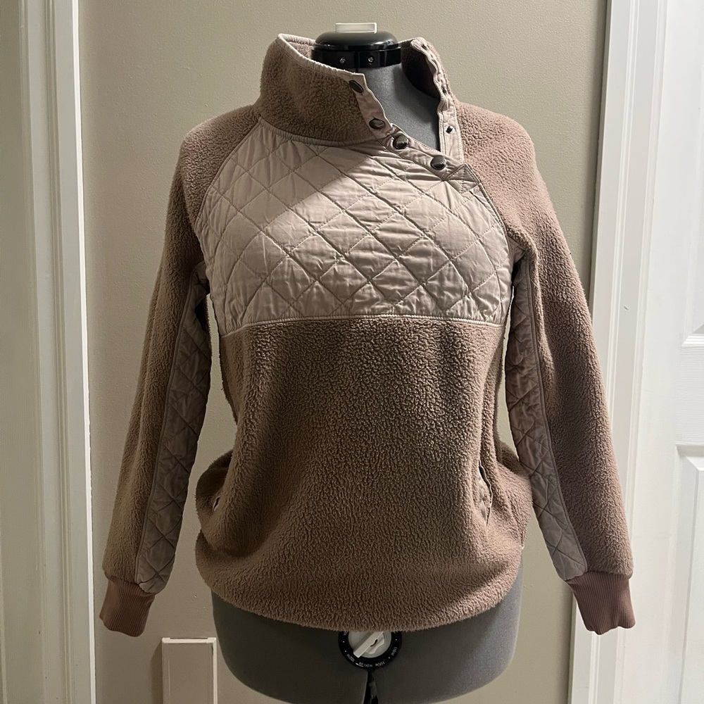 Abercrombie & Fitch Brown Teddy Jacket